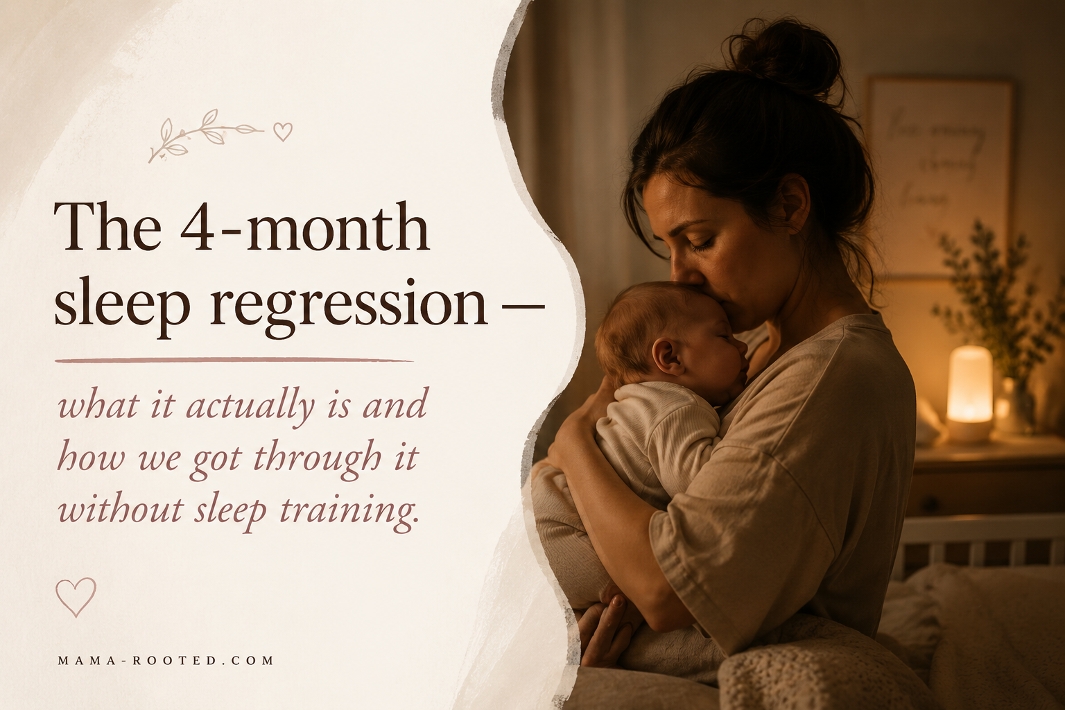 The 4-Month Sleep Regression Almost Broke Me — What It Actually Is and How We Got Through It Without Sleep Training
