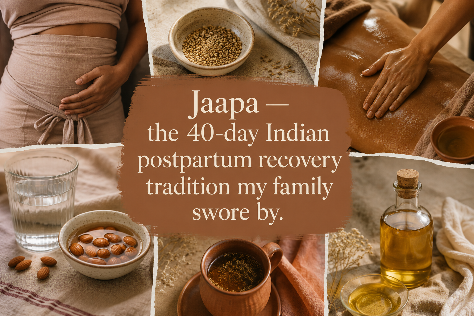 Jaapa — The 40-Day Indian Postpartum Recovery Tradition That Gave Me My Body Back