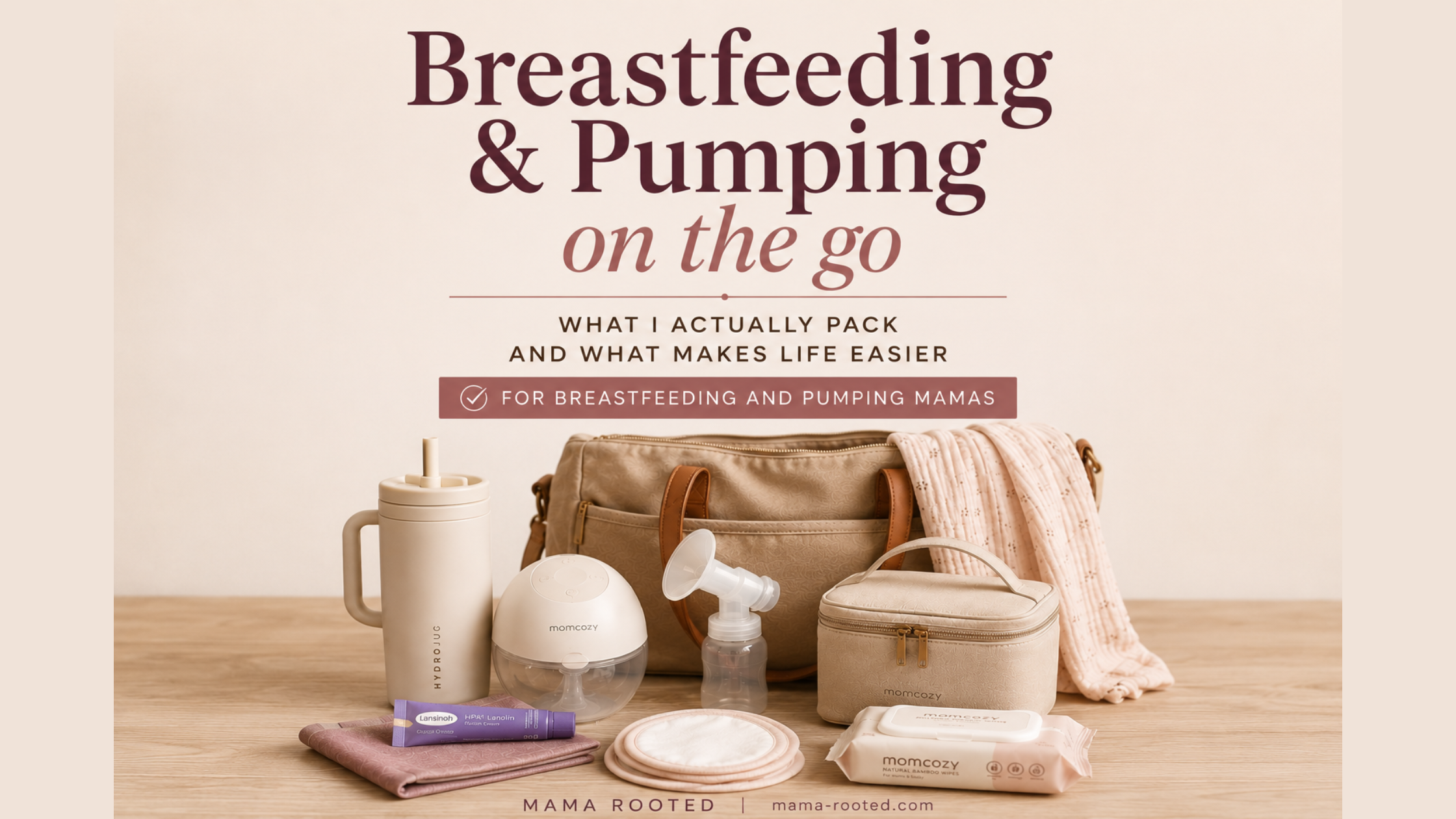 Breastfeeding & Pumping on the Go: What I Actually Pack